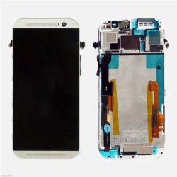 TOUCH+DISPLAY COM FRAME HTC ONE M7 BRANCO TOUCH+DISPLAY COM FRAME HTC ONE M7 BRANCO